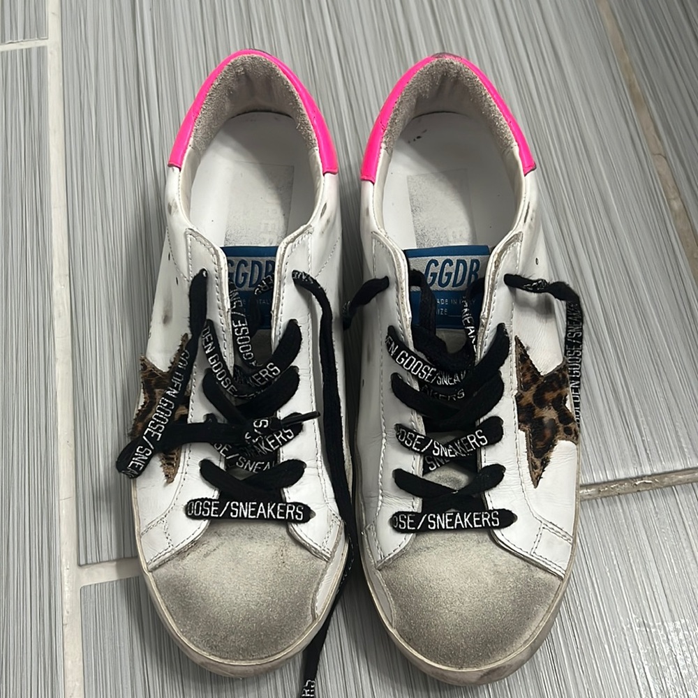 Authentic Golden Goose super star sneakers